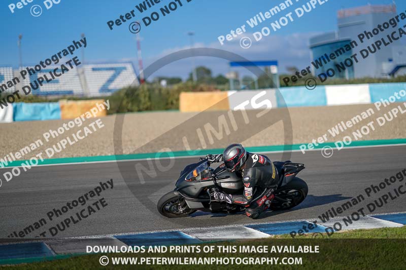 25 to 27th november 2017;Jerez;event digital images;motorbikes;no limits;peter wileman photography;trackday;trackday digital images